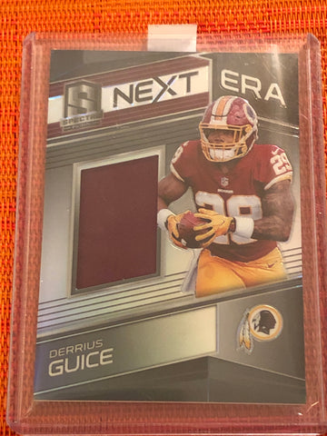 DERRIUS GUICE 2018 SPECTRA #7 REDSKINS NEXT ERA JERSEY #/199
