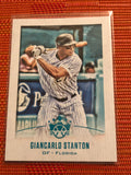 2019 Diamond Kings 2002 DK Retro Crowning Moment #DK02-GS Giancarlo Stanton