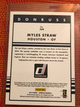 2019 Donruss Baseball Career Stat Line #234 Myles Straw /500