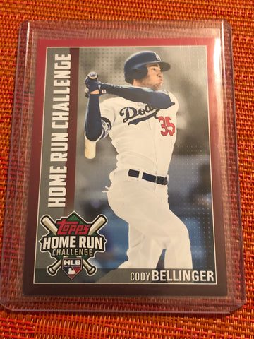 2019 Topps Cody Bellinger HOME RUN CHALLENGE Dodgers (Card # HRC-32) Series 1