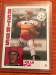 2019 Topps Series 1 Nolan Ryan 1984 35th Anniversary Astros T84-96