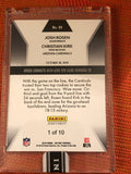 2018 JOSH ROSEN CHRISTIAN KIRK CONNECT FOR GAME WINNER TD PANINI INSTANT Green CARD 80 1/10 eBay 1/1