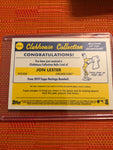 2019 Topps Heritage Baseball Clubhouse Collection Jon Lester Game Used