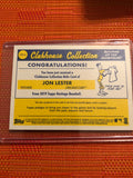 2019 Topps Heritage Baseball Clubhouse Collection Jon Lester Game Used