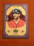 2019 Diamond Kings Retro Crowning Moment Plum Framed Bryce Harper   *104*