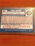 2019 TOPPS SERIES 1 1984 ANNIVERSARY CARD #T84-3 NATIONALS TREA TURNER