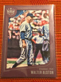 2019 Panini Diamond Kings Plum Frame 7 Walter Alston - Brooklyn Dodgers