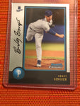 2018 Bowman Chrome Draft '98 Bowman #98B-BS Brady Singer Kansas City Royals