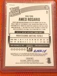 2018 Panini Donruss Optic Pink #37.1 Rated Rookies Amed Rosario (New York) Card