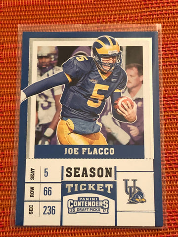 2017 Panini Contenders Draft Picks Football Card #51 Joe Flacco