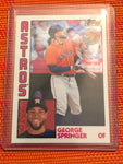 2019 Topps Series 1 1984 Silver Pack Chrome Base #T84-13 George Springer