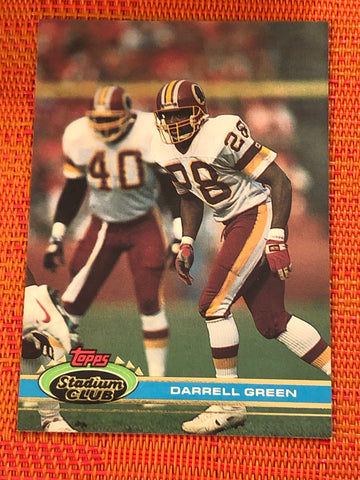 1991 Stadium Club Football Card #127 Darrell Green