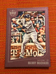 2019 Diamond Kings Framed Plum Purple Short Prints #149 Manny Machado SP