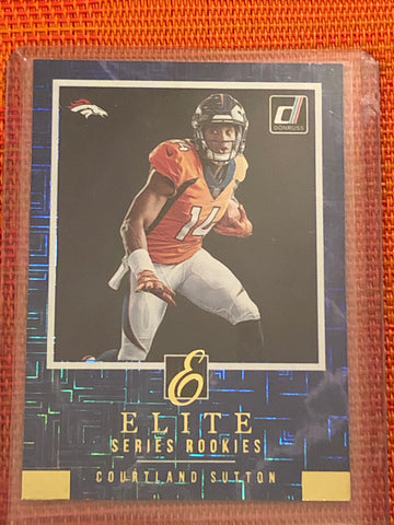 Courtland Sutton 2018 DONRUSS ELITE SERIES ROOKIES #ESR-12 DENVER BRONCOS
