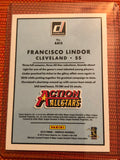 2019 Donruss Action All Stars Bronze Insert #AA15 Francisco Lindor Indians #/349