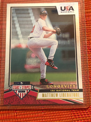 2019 Panini Stars & Stripes USA 76 Matthew Liberatore