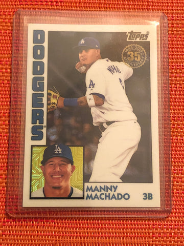 2019 Topps Series 1 1984 Silver Pack Chrome Base #T84-15 Manny Machado