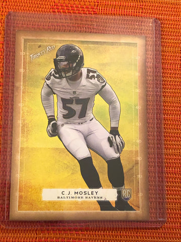 CJ Mosley Rookie RC! Topps Turkey Red 2014! Baltimore Ravens!