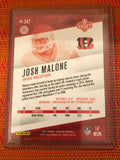 2017 Prestige Football Card #247 Josh Malone RC