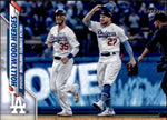 2020 Topps #298 Hometown Heroes - Los Angeles Dodgers