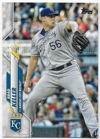 2020 Topps #79 Brad Keller - Kansas City Royals