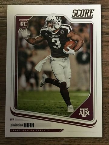 2018 Panini Score NFL Draft #381 Christian Kirk