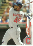 2020 Topps #40 Bobby Bradley - Cleveland Indians RC