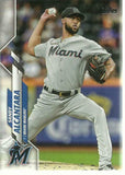 2020 Topps #71 Sandy Alcantara - Miami Marlins