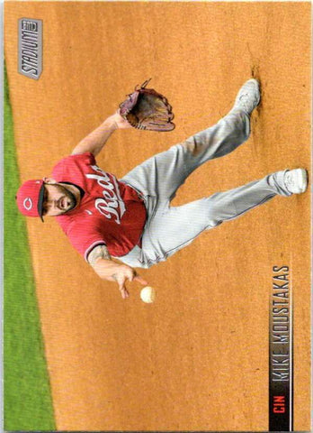 2021 Topps Stadium Club: #96 Mike Moustakas - Cincinnati Reds