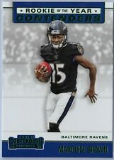 2019 Panini Contenders NFL #7 Marquise Brown - Baltimore Ravens (Rookie of the Year Contenders Set)