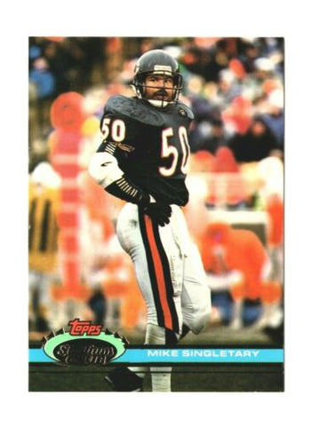 1991 Stadium Club #314 Mike Singletary - Chicago Bears