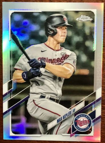 2021 Topps Chrome #41 Max Kepler Prism Refractor