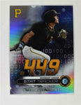 2019 Bowman Chrome #ST-TS Travis Swaggerty - Pittsburgh Pirates (Stat Tracker)