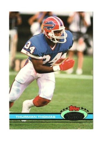 1991 Stadium Club #395 Thurman Thomas  - Buffalo Bills
