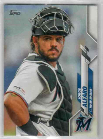 2020 Topps #88 Jorge Alfaro - Miami Marlins