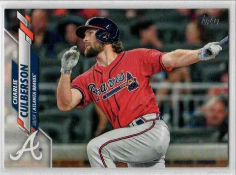 2020 Topps #77 Charlie Culberson - Atlanta Braves