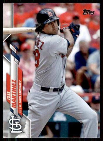 2020 Topps #55 Jose Martinez - St. Louis Cardinals