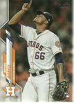 2020 Topps #273 Bryan Abreu - Houston Astros RC