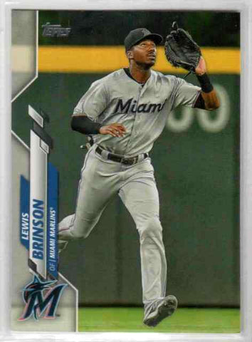 2020 Topps #42 Lewis Brinson - Miami Marlins