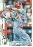 2020 Topps #44 Tommy Edman - St. Louis Cardinals FS