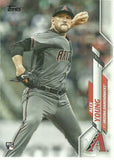 2020 Topps #242 Alex Young - Arizona Diamondbacks RC