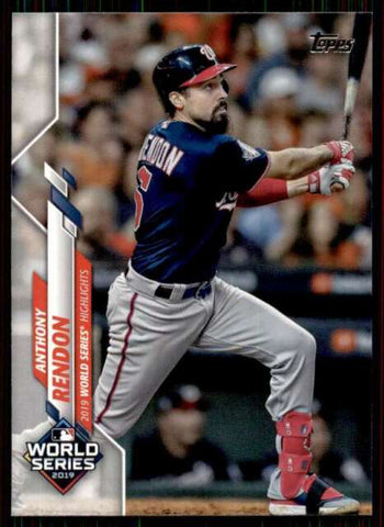 2020 Topps #239 Anthony Rendon - Washington Nationals WS