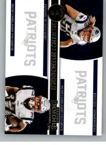 2019 Panini Contenders NFL 19 Chase Winovich/Damien Harris - New England Patriots (Round Numbers Set)