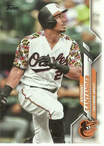 2020 Topps #262 Anthony Santander - Baltimore Orioles