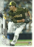 2020 Topps #56 Andres Muñoz - San Diego Padres RC