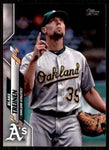 2020 Topps #92 Blake Treinen - Oakland Athletics