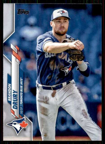 2020 Topps #253 Brandon Drury - Toronto Blue Jays