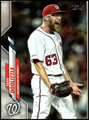 2020 Topps #36 Sean Doolittle - Washington Nationals