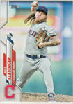 2020 Topps #241 Mike Clevinger - Cleveland Indians