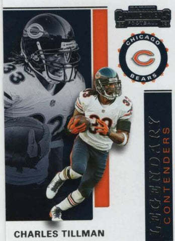 2019 Panini Contenders NFL 3 Charles Tillman - Chicago Bears(Legendary Contenders Set )